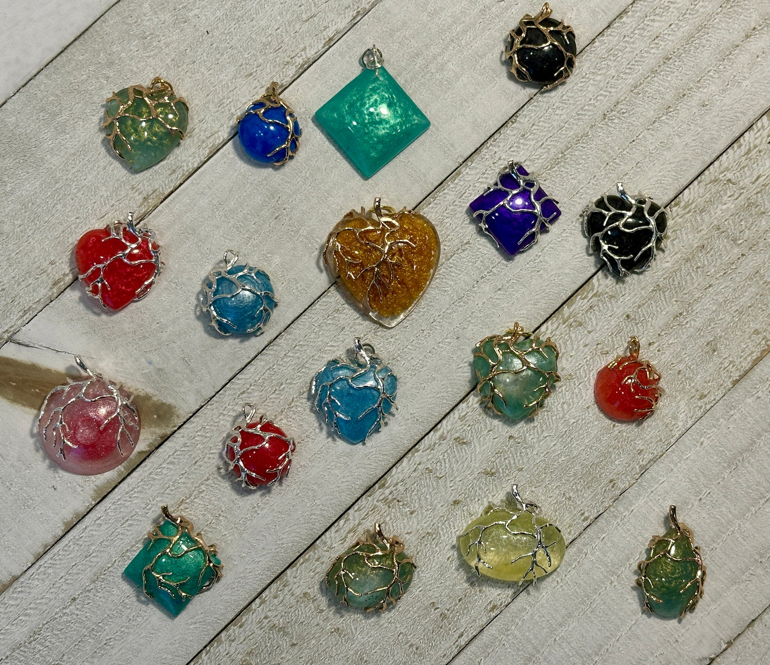 Custom Wire Pendants